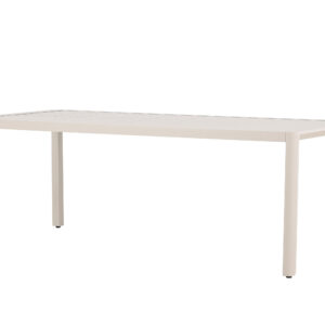 Giardini – Table à manger rectangulaire – Beige – 200 x 90 cm