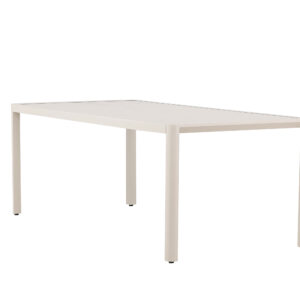 Giardini – Table à manger rectangulaire – Beige – 200 x 90 cm