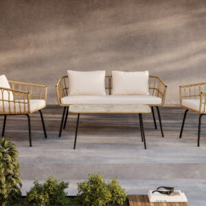 Ortigia – Salon lounge – Noir, Transparent