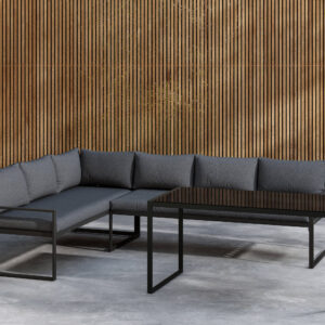 Zingaro – Salon d&rsquo;angle – Noir