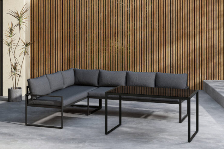 Zingaro – Salon d'angle – Noir