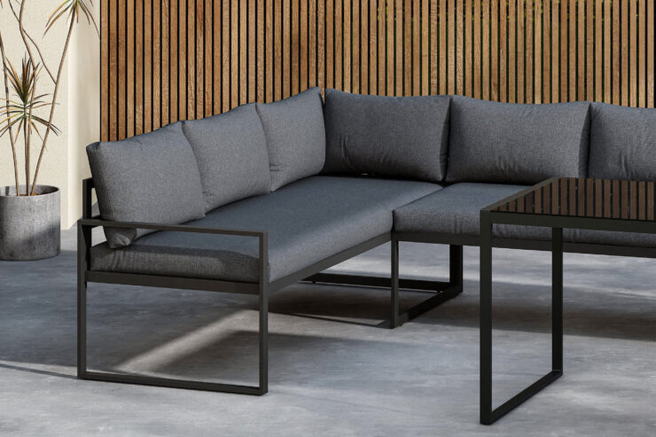 Zingaro – Salon d'angle – Noir