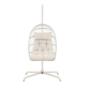 Trezza – Fauteuil suspendu – Beige – 70 x 198 x 75 cm
