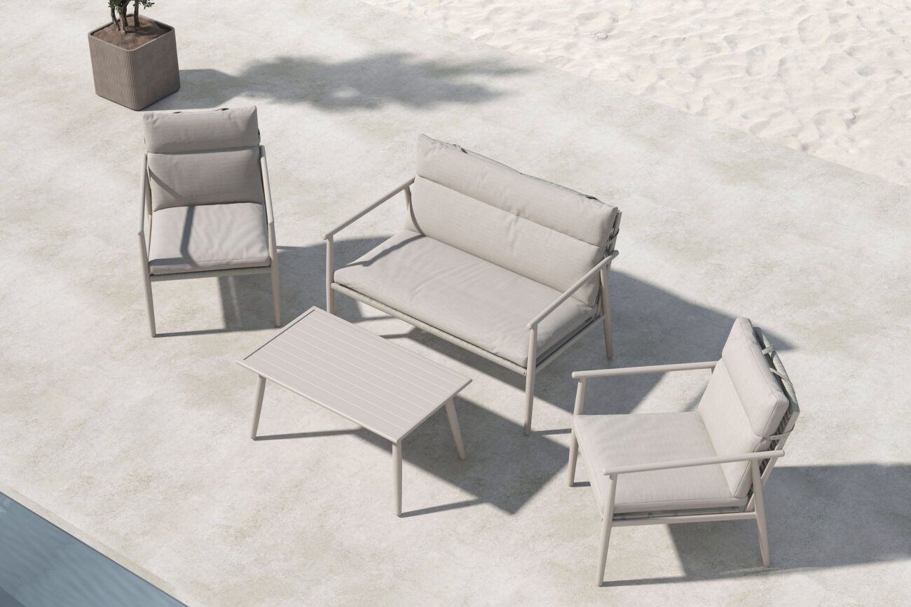 Mazzaro – Salon canapé – Beige
