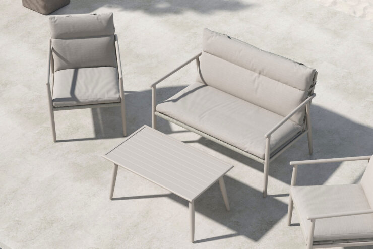 Mazzaro – Salon canapé – Beige