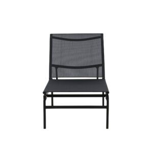 Massimo – Bain de soleil – Noir – 189 x 97 x 60 cm