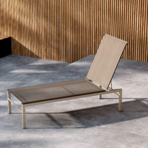 Massimo – Bain de soleil – Beige – 189 x 97 x 60 cm