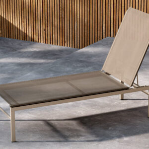 Massimo – Bain de soleil – Beige – 189 x 97 x 60 cm
