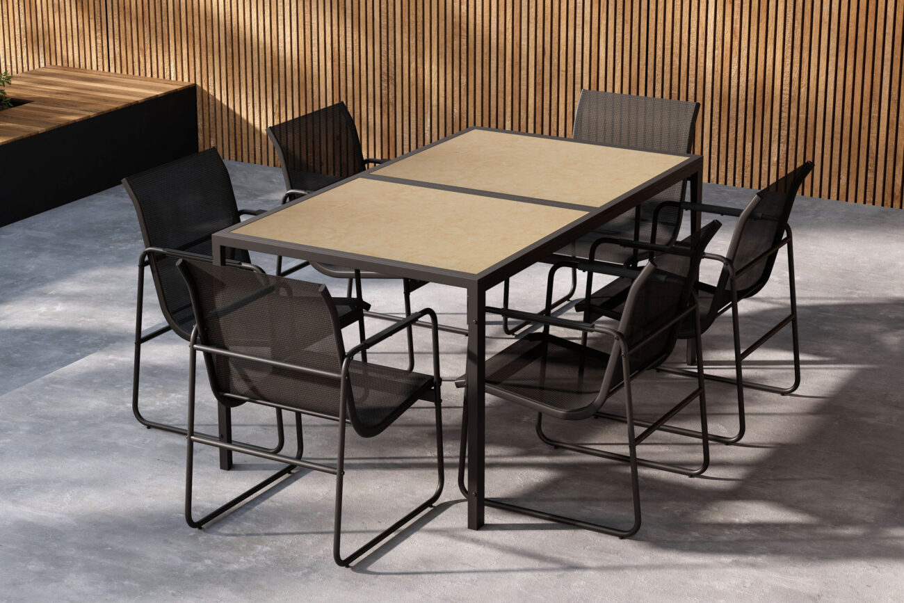 Lampedusa – Ensemble repas – Beige