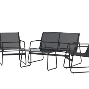 Scopello – Salon canapé – Noir