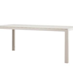 Mirko – Table à manger rectangulaire – Beige – 205 x 90 cm