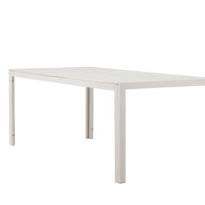 Mirko – Table à manger rectangulaire – Beige – 205 x 90 cm