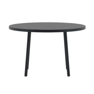 Giardini – Table à manger ronde – Noir – Ø120 cm