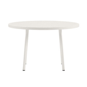 Giardini – Table à manger ronde – Beige – Ø120 cm