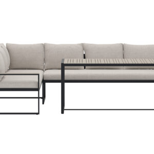 Ios – Salon d&rsquo;angle – Beige, Marron, Naturel