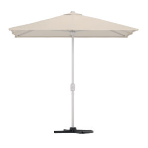 Leeds – Parasol – Beige, Argenté – 293 x 270 x 293 cm