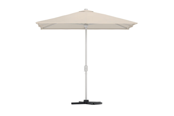 Leeds – Parasol – Beige, Argenté – 293 x 270 x 293 cm