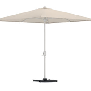 Leeds – Parasol – Beige, Argenté – 293 x 270 x 293 cm