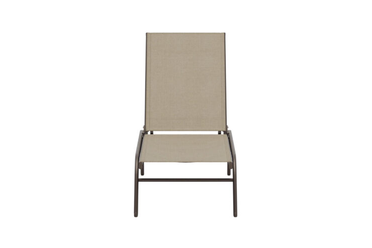 Kastos – Bain de soleil – Beige, Marron – 190 x 58 x 30 cm