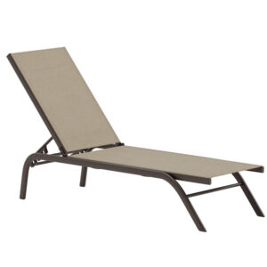 Kastos – Bain de soleil – Beige, Marron – 190 x 58 x 30 cm