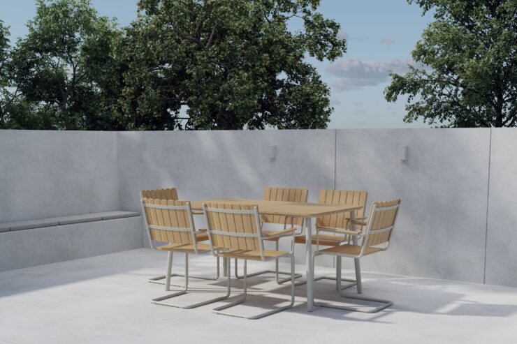 Holmsund – Ensemble repas – Beige