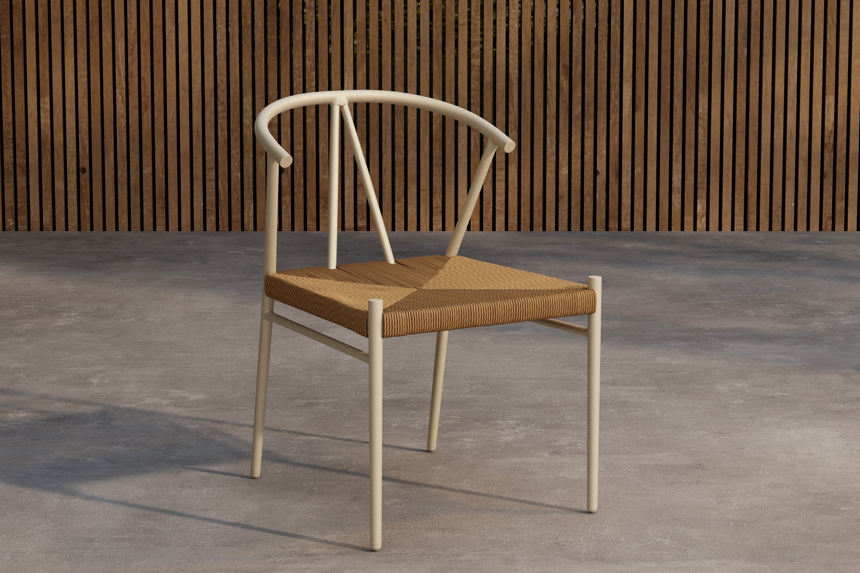 Chaise de table de jardin