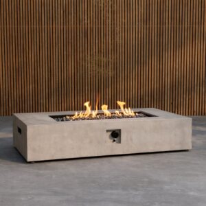 Kea – Brasero – Gris – 68 x 30 x 137 cm