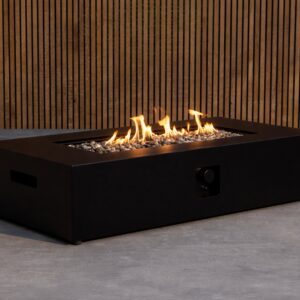 Kea – Brasero – Noir – 68 x 30 x 137 cm