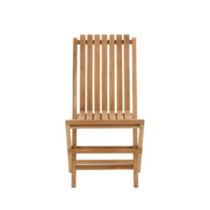 Ghana – Chaise de salle à manger – Naturel – 47 x 48 x 93 cm