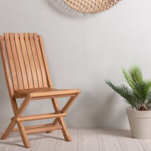 Ghana – Chaise de salle à manger – Naturel – 47 x 48 x 93 cm