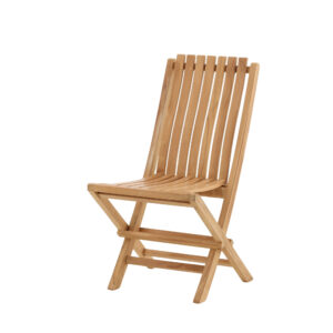 Ghana – Chaise de salle à manger – Naturel – 47 x 48 x 93 cm