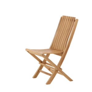 Ghana – Chaise de salle à manger – Naturel – 47 x 48 x 93 cm