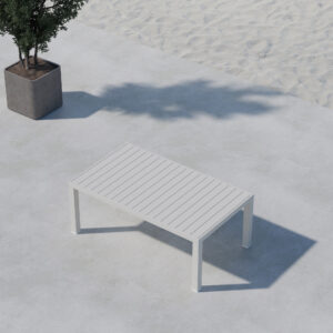 Copacabana – Table basse – Beige – 120 x 70 cm