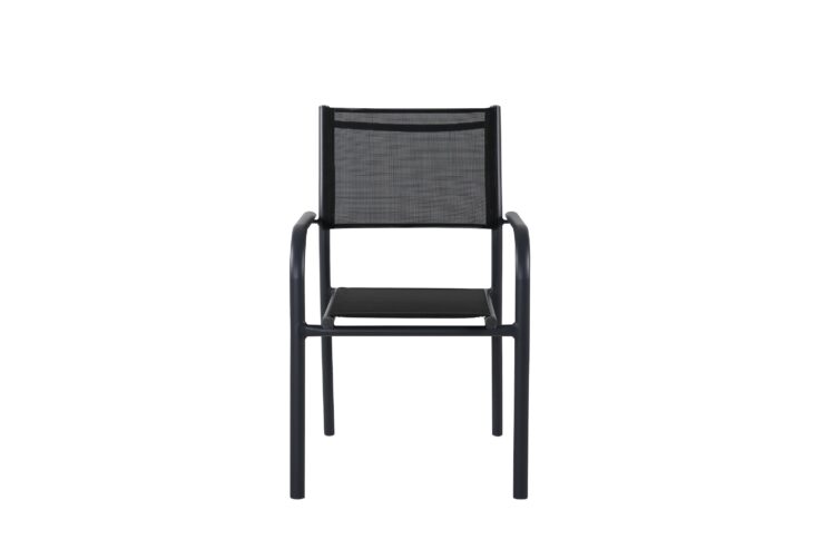 Santorini – Armchair – Noir – 55 x 56 x 90 cm