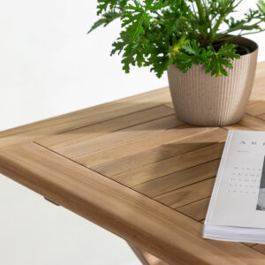 Kenya – Table de café – Naturel – 70 x 70 x 75 cm