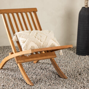Kenya – Fauteuil lounge – Naturel – 80 x 50 x 75 cm
