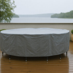 Klas – Housse de mobilier – Gris – ⌀300 cm