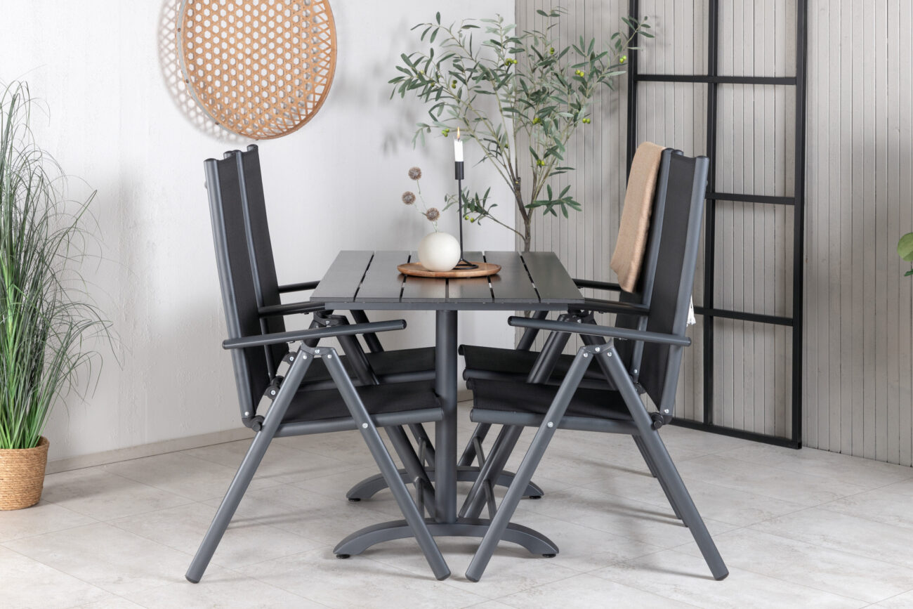 Denver, Break – Ensemble repas – Noir