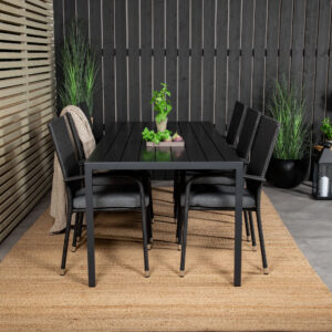 Break, Anna – Ensemble repas – Noir