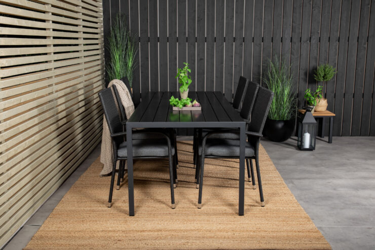 Break, Anna – Ensemble repas – Noir