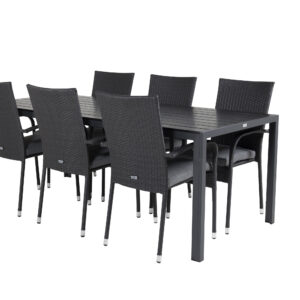 Break, Anna – Ensemble repas – Noir