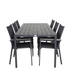 Break, Parma – Ensemble repas – Noir