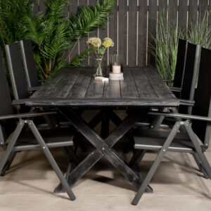 Rives, Break – Ensemble repas – Noir