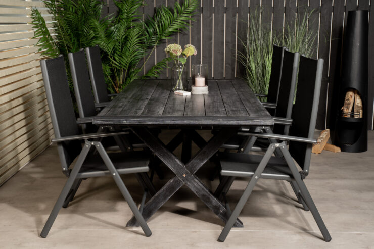 Rives, Break – Ensemble repas – Noir