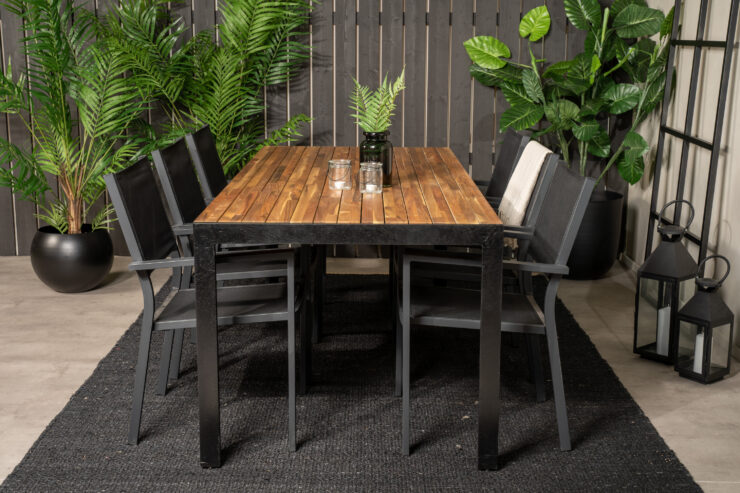 Bois, Copacabana – Ensemble repas – Naturel