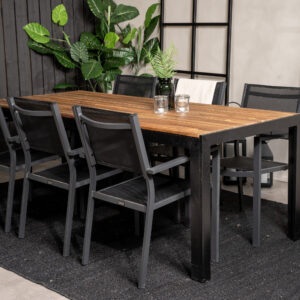 Bois, Copacabana – Ensemble repas – Naturel