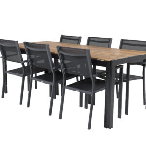Bois, Copacabana – Ensemble repas – Naturel