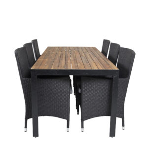 Bois, Malin – Ensemble repas – Naturel
