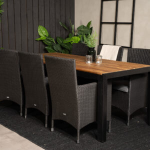Bois, Malin – Ensemble repas – Naturel