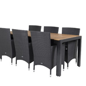 Bois, Malin – Ensemble repas – Naturel